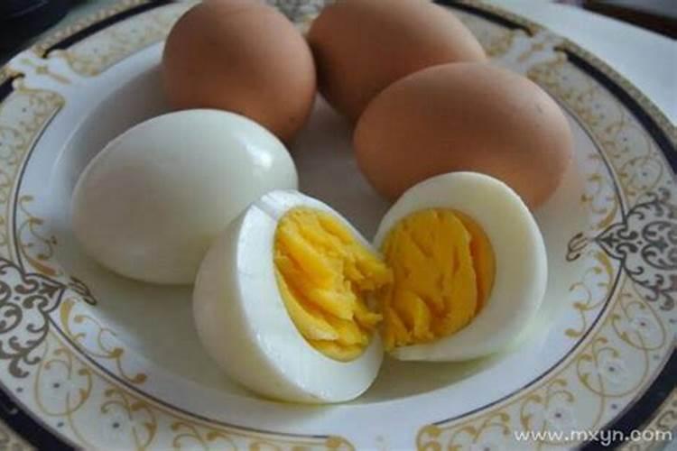梦见吃煮鸡蛋什么征兆